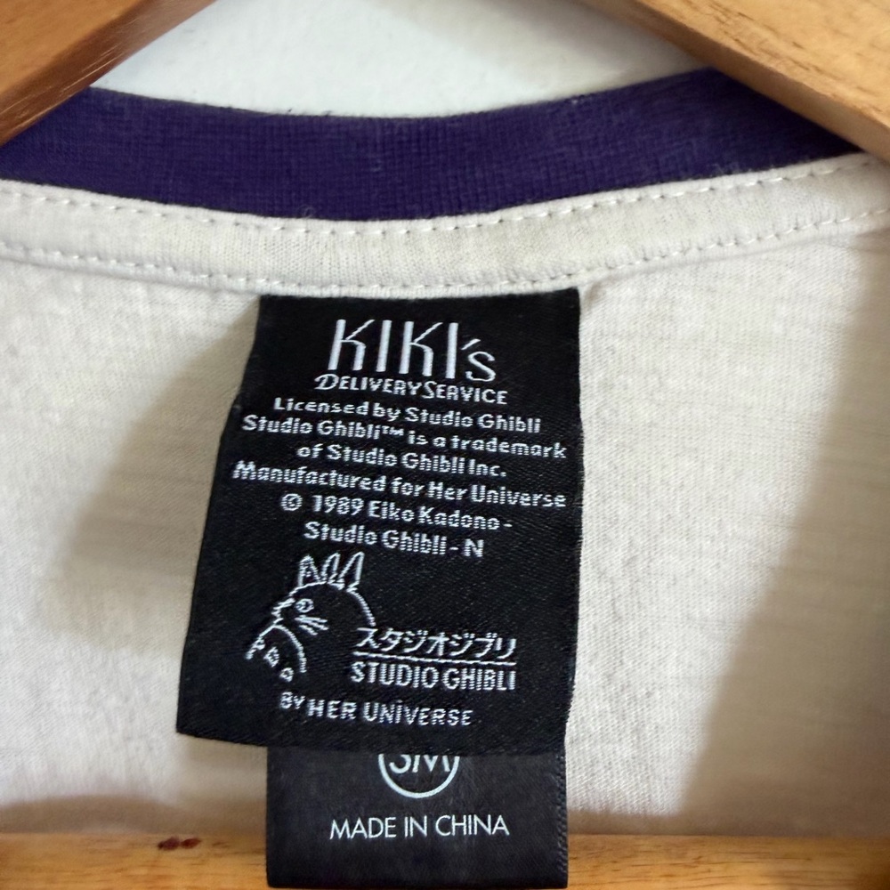 HerUniverse Box Lunch Studio Ghibli Kiki’s Delivery Service Short Sleeve Tee - Picture 7 of 8